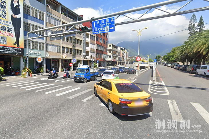 中山路地下道西端至富安路路口12/12晚間10時至