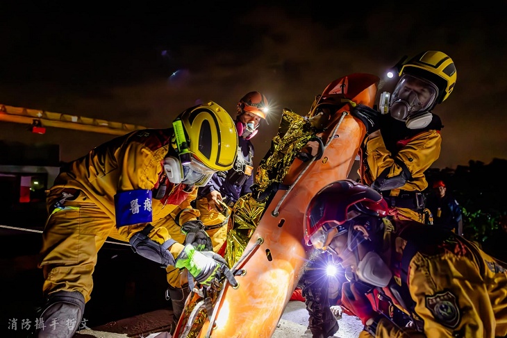 能力掛保證 花蓮縣消防局特搜隊通過國家搜救隊