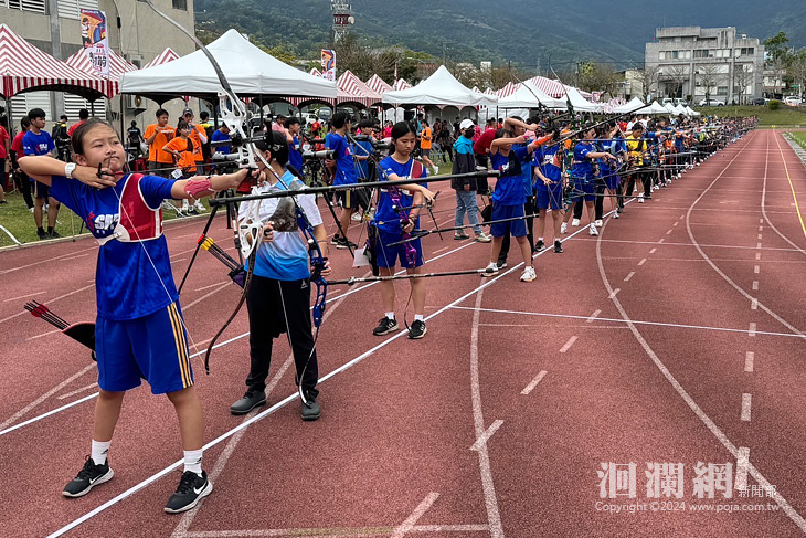 全國青年盃暨花蓮太平洋射箭錦標賽玉里登場 國