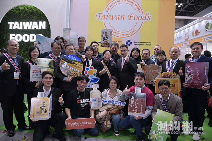 花蓮縣長徐榛蔚赴東京食品展行銷花蓮永續農好 