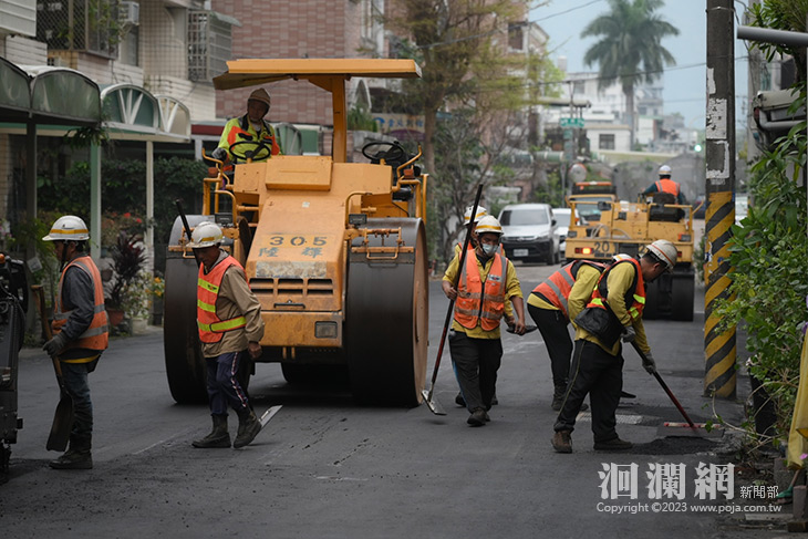 花蓮市執行6處道路改善工程 維護安全道路環境