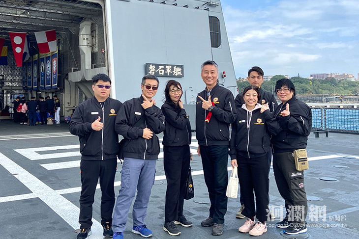 推動全民國防教育花蓮縣榮民服務處參觀海軍敦睦