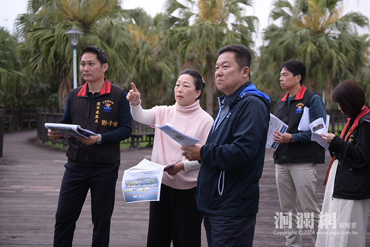花蓮縣長徐榛蔚視察太平洋公園四大重點區域 打