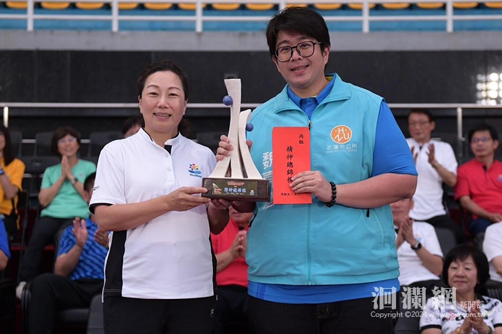 縣府聯合運動會 花蓮市團結活力滿點獲獎八座獎