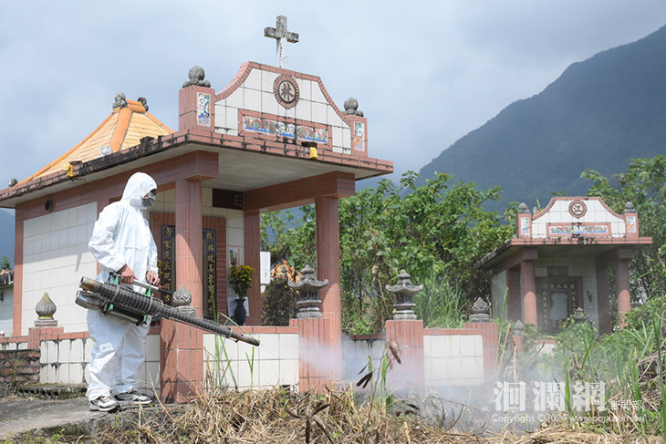 因應清明掃墓 花蓮市公所前進佐倉設置服務處