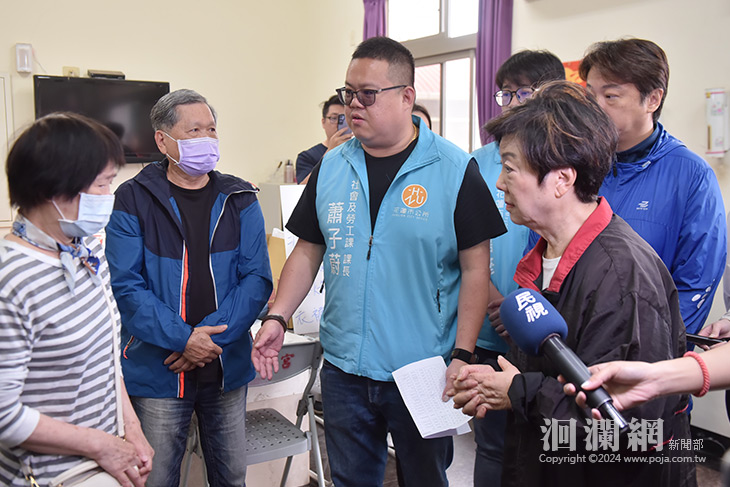 台積電慈善基金會張淑芬董事長勘災，迅速於花蓮市