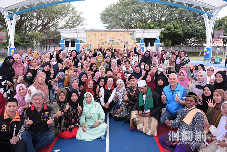花蓮縣開齋節慶典縣長陪伴移工夥伴祈福 攜手面