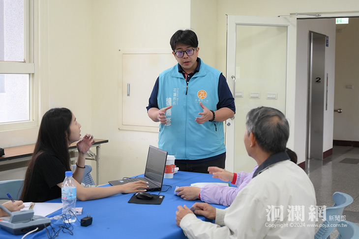 台積電慈善基金會花蓮賑災辦公室啟用 魏嘉彥前