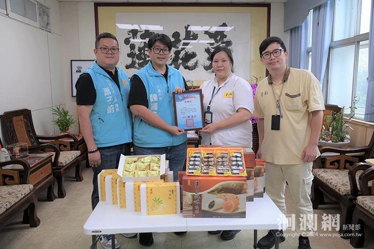 為花蓮加油 魏嘉彥衷心感謝各企業及善心人士