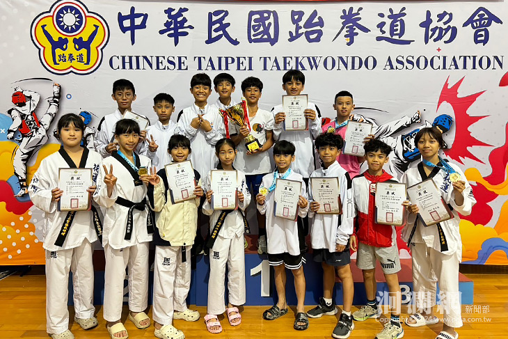 113年全國少年跆拳道錦標賽花蓮代表隊創紀錄