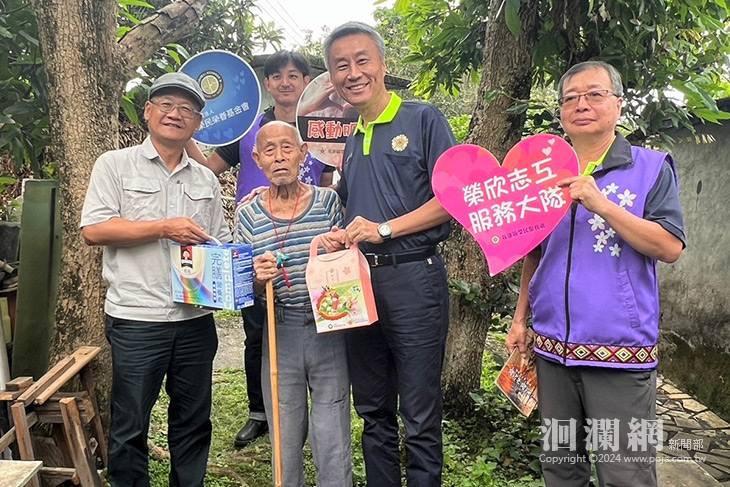 花蓮縣榮服處結合欣欣水泥公司 攜手關懷榮民眷