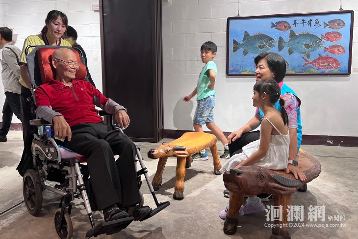 醫療團隊協力圓夢 李宗儀彩繪木雕展傳遞希望