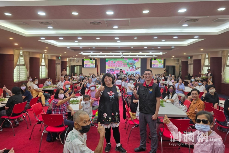 花有機農業月旦講堂 推廣天然香藥草茶飲 花蓮縣