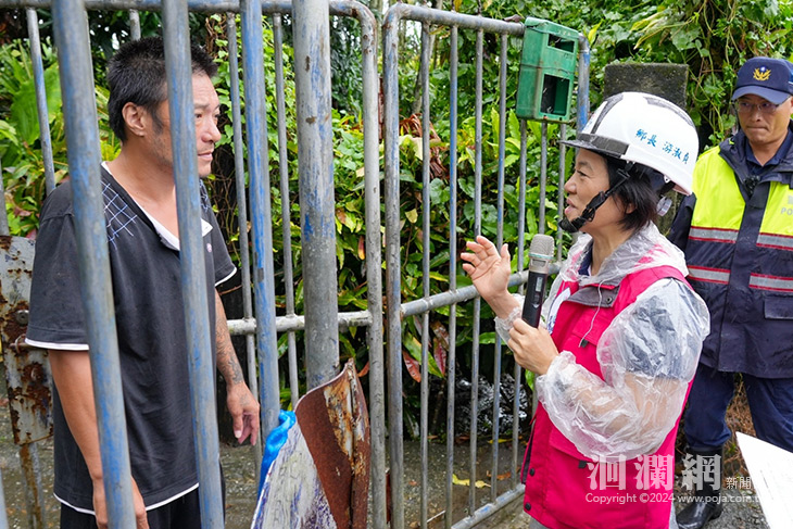 吉安鄉全面撤離安置土石流、易淹水保全戶