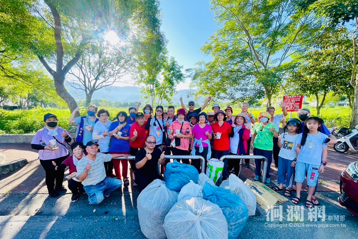 玉里震災臨工開工記者會 清淨家園你我齊力