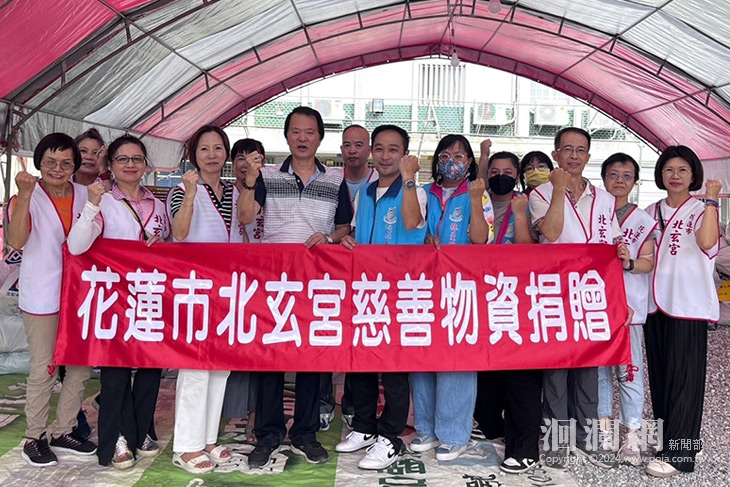北玄宮張政祺連六年物資挹注吉安弱勢