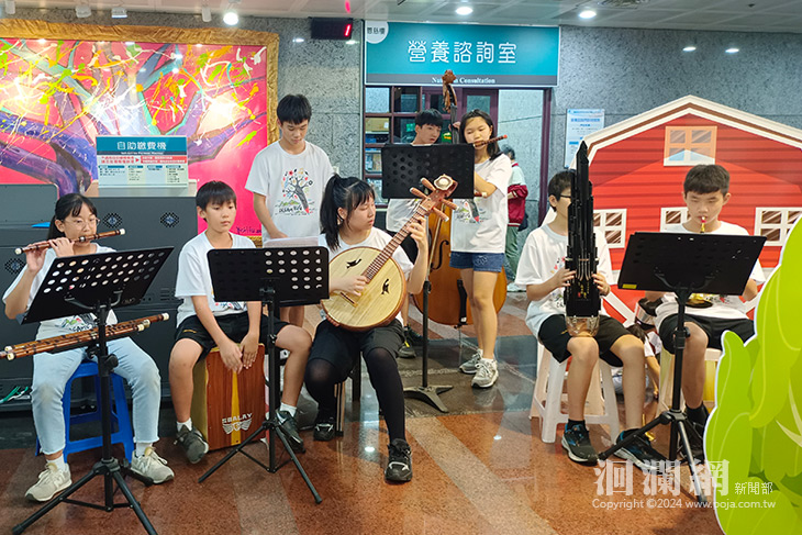 門諾與明義國小國樂團攜手 用音樂助早療兒快樂