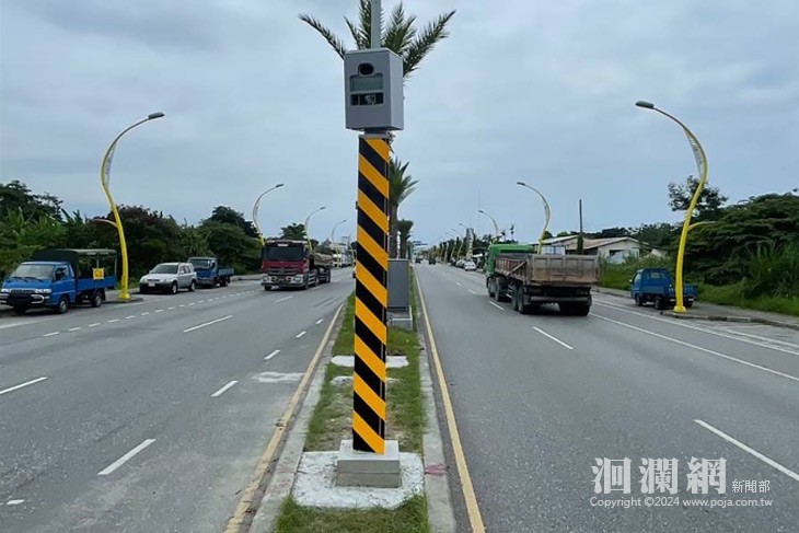 注意!! 花蓮4處交通執法設備11月1日啟用
