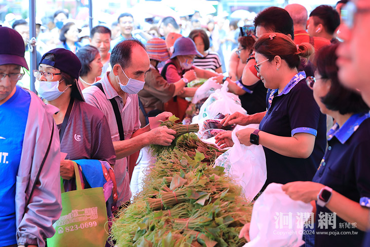 颱風重創交通 花蓮人給力 一小時買光吉農生鮮農