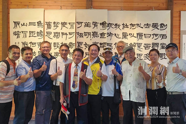 退休校長謝明生「歲月靜好」書畫展 就在玉里客