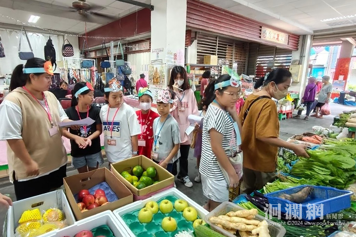 吉安圖書館帶領孩子與菜市場的美味閱讀奇遇