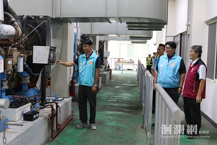 花蓮市展開防颱整備 魏嘉彥偕九河分署視察抽水