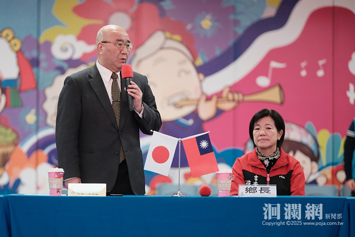 日本岩手縣大槌町訪吉安 針對0403地震救災進行