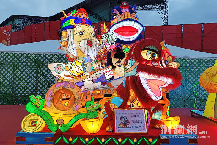 燈會璀燦光耀花蓮 花監花燈再獲肯定