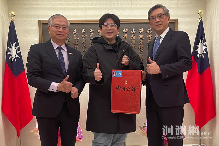 魏嘉彥赴日拜會代表處  致謝日方地震援助並深化