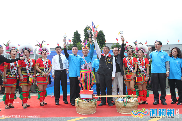 南島文化節1314不忘祭，環島報訊今抵花